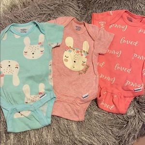 Newborn Baby Girl Onesies